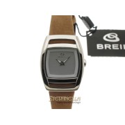 BREIL Lady quarzo acciaio cinturino camoscio 2519251089 new